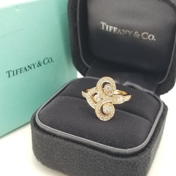 tiffany fleur de lis ring